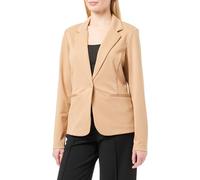 ICHI IHKATE BL Damen Blazer Kurzblazer Jacke Ein-Knopf-Blazer mit Stretch und Reverskragen, Größe:XS, Farbe:Tannin (171320)