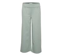 Ichi IHKATE CAMELEON CROPPED WIDE PA Damen Stoffhose Hose Casual-Look mit Eingrifftaschen straight fit, Größe:XL, Farbe:Ether (144506)