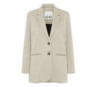 ICHI IHKATE CAMELEON OVERSIZE BL Damen Blazer Jackenblazer 70% Polyester, 28% Viskose, 2% Elasthan loose fit, Größe:S, Farbe:Sandshell (130907)