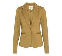ICHI IHKATE Damen Blazer Jackenblazer Anzugsjacke mit 1-Knopf-Form Stretch Reverskragen Paspeltaschen Slim fit, Größe:XXL, Farbe:Lizard (180629)