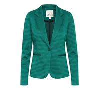 ICHI IHKATE Damen Blazer Kurzblazer Jacke mit Stretch und Reverskragen, Größe:S, Farbe:Cadmium Green (185424)