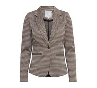 ICHI IHKATE Damen Blazer Kurzblazer Jacke mit Stretch und Reverskragen, Größe:S, Farbe:Nomad (161212)