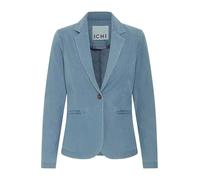 ICHI Blazer KATE Regular Fit Denim-Optik mit Paspeltaschen Blau Größe M