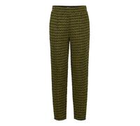 ICHI IHKate Damen Hose Stoffhose Pants mit Eingrifftaschen Gemustert Regular fit, Größe:L, Farbe:Mayfly Stripe Jacquard (203709)