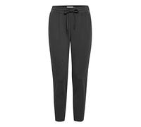 ICHI Damen Kate PA Hose, Grau (Dark Grey Melange 10021), 38 (Herstellergröße: M)