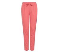 Stoffhose ICHI "Stoffhose IHKate", Damen, Gr. M, N-Gr, lila (holly berry), Obermaterial: 74% Polyester PES. 22% Viskose CV. 4% Elasthan EL., unifarben, casual, regular fit knöchellang, Hosen (65257130