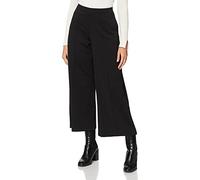 ICHI IHKATE PA7 Damen Hose Stoffhose mit Stretch weiter Schnitt mit Reißverschluss am Elastikbund, Größe:2XL, Farbe:Black (194008)