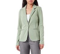 ICHI IHKATE PIQUE BL Damen Blazer Kurzblazer Jacke Ein-Knopf-Blazer mit Stretch, Größe:XL, Farbe:Willow Bough (180119)