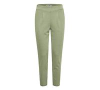 ICHI IHKATE Pique PA Damen Sweathose Sweatpants Relaxhose mit Stretch Enger Schnitt, Größe:L, Farbe:Willow Bough (180119)