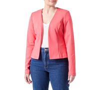 ICHI IHKATE Short BL Damen Blazer Kurzblazer Jacke Kurzblazer mit Stretch, Größe:L, Farbe:Calypso Coral (171744)