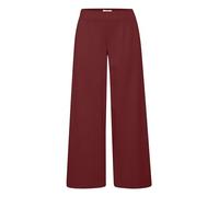 ICHI IHKATE SUS Long Wide PA2 Damen Hose Stoffhose mit Stretch hoher Elastikbund weiter Schnitt, Größe:XS, Farbe:Port Royale (191627)
