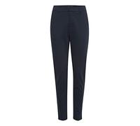 ICHI IHKATE SUS Office PA Damen Hose Stoffhose mit Stretch Enger Schnitt, Größe:XS, Farbe:Total Eclipse (194010)