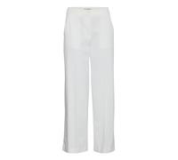 ICHI IHKATE SUS Office Wide PA Damen Hose Stoffhose mit Stretch gerader Schnitt, Größe:L, Farbe:Cloud Dancer (114201)