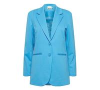 ICHI IHKATE SUS OVERSIZE BL Damen Blazer Longblazer Jacke Long-Blazer mit Knöpfen Stretch und Reverskragen, Größe:S, Farbe:Blithe (174336)