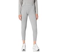 ICHI IHKATE Zip Damen Hose Stoffhose Elastisches Bündchen mit Stretch und Reißverschlusstaschen, Größe:M, Farbe:Grey Melange (10020)