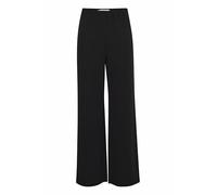 ICHI IHKATINE Damen Hose Stoffhose Pants mit Gummizug Ziernähten Paspeltaschen Regular fit, Größe:XXL, Farbe:Black (194008)