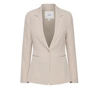 Jackenblazer ICHI "Jackenblazer IHLexi" Gr. 38, beige (doeskin) Damen Blazer (29390944-38) doeskin
