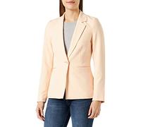 ICHI IHLEXI BL Damen Blazer Kurzblazer Jacke Ein-Knopf-Blazer mit Stretch und Reverskragen, Größe:36, Farbe:Bleached Apricot (120917)