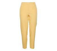 ICHI IHLEXI PA3 Damen Hose Stoffhose mit Stretch gerader Schnitt mit Elastikbund, Größe:38, Farbe:Jojoba (140935)