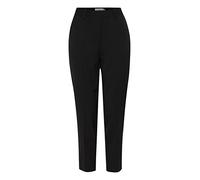 ICHI IHLEXI PA3 Damen Hose Stoffhose mit Stretch gerader Schnitt mit Elastikbund, Größe:40, Farbe:Black (194008)