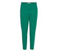 Stoffhose ICHI "Stoffhose IHLexi", Damen, Gr. 38, N-Gr, grün (cadmium grün), Obermaterial: 90% Polyester PES. 10% Elasthan EL., casual, slim fit knöchelfrei, Hosen (29393221-38) cadmium grün