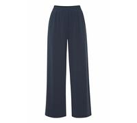 ICHI IHLIMA PA Damen Culotte Hose Stoffhose mit Stretch, Größe:M, Farbe:Total Eclipse (14044)