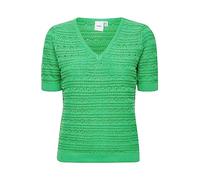 ICHI IHMARION S2-20118211 Damen Strickpullover Pullover Kurzarm, Größe:M, Farbe:Greenbriar (166127)