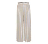 ICHI IHMARRAKECH AOP PA3 Damen Hose Stoffhose Marlene-Hose 7/8-Länge Regular Fit, Größe:S, Farbe:Doeskin (151308)