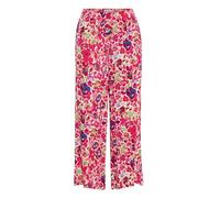 Ichi IHMARRAKECH Damen Hose Stoffhose gemustert Eingrifftaschen Regular fit, Größe:M, Farbe:Love Potion Flower Aop (202925)