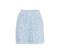ICHI IHMARRAKECH Damen Shorts Kurze Hose Bermuda Eingrifftaschen Gemustert Regular fit, Größe:M, Farbe:Della Robbia Blue Flower AOP (202930)
