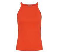 ICHI IHORETA TO4 Damen Top Trägertop Rundhals 95% Baumwolle, 5% Elasthan Slim fit, Größe:M, Farbe:Grenadine (171558)