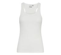 ICHI IHPALMER Rib Box to Damen Top Tanktop Rundhals 92% Baumwolle, 8% Elasthan Slim fit, Größe:S, Farbe:Cloud Dancer (114201)