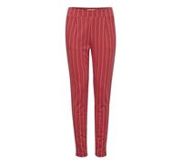 ICHI IHRUTI PA14 Damen Stoffhose Hose 68% Viskose (LivaEco(TM)), 14% Polyester, 13% Polyamid, 5% Elasthan Regular fit, Größe:S, Farbe:Mineral Red (171537)