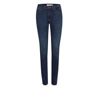 ICHI IHTWIGGY LULU Damen Jeans Denim Hose mit Stretch Schmaler Schnitt, Größe:29/30, Farbe:Dark Blue (19038)