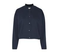 Ichi IXKATE Damen Jacke Bomberjacke Übergangsjacke mit Druckknöpfen leicht elastisch Loose fit, Größe:L, Farbe:Total Eclipse (194010)