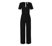 Jumpsuit ICHI "Overall IXMILA", Damen, Gr. S, N-Gr, schwarz, Obermaterial: 95% Polyester PES. 5% Elasthan EL., Overalls Jumpsuit (27736067-S) schwarz