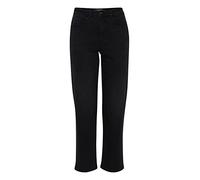 5-Pocket-Jeans ICHI "5-Pocket-Jeans IHTwiggy" Gr. 26, N-Gr, schwarz (washed black) Damen Jeans (71855158-26) washed black