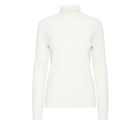 ICHI - Rollkragenpullover - Ihluls beige/weiß - Gr. - S