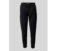 ICHI Sweatpants mit elastischem Bund Modell 'KATE' in Black, Größe L