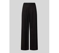 ICHI Wide Leg Pants mit Eingrifftaschen Modell 'LINNO' in Black, Größe 44