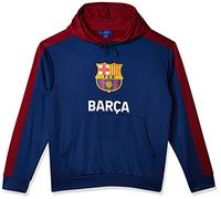 Icon Sports Herren Fcb45ph-n-s FC Barcelona Side Step Pullover Hoodie, Navy, Small