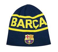 Icon Sports Herren Wendbare Team Offiziell lizenzierte FC Barcelona Mütze, Marineblau, Einheitsgröße