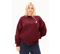 ICONIC Å ALIZAA SWEATSHIRT | 100% Bio-Baumwolle - rot (L)