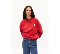 ICONIC Å ALIZAA | Sweatshirt aus Bio-Baumwolle - rot (L)