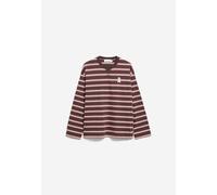 ICONIC Å FIETAA GESTREIFTES LANGARMSHIRT |- 100% Bio-Baumwolle - mehrfarbig (XS)