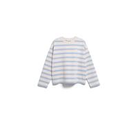 ARMEDANGELS Damen Sweatshirt aus Bio-Baumwolle Iconic Å FRANKAA Oversized Fit Undyed-Soft Blue S