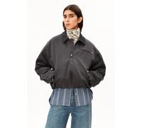 ICONIC Å GEFÜTTERTE BAUMWOLL-JACKE | 100% Bio-Baumwolle - anthrazit (S)