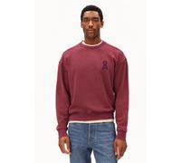 ICONIC Å GMT DYE SWEATSHIRT | 100% Bio-Baumwolle - rot (XXL)