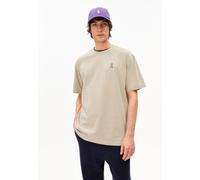 Armedangels Herren Iconic å Maarkos GD T-Shirt (Größe S, beige)