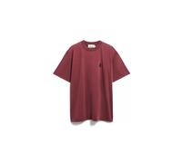 Armedangels T-Shirt ICONIC Å MAARKOS GMT DYE – 100% Bio-Baumwolle – rot (S)